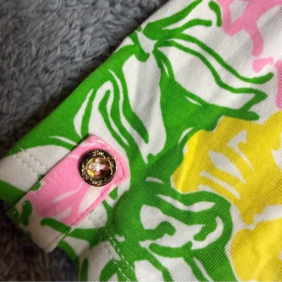 Lilly Pulitzer Julie Top in Hibiscus Stroll Size XS - Picture 8 of 8